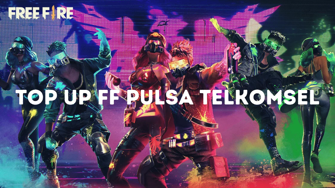 Top Up Free Fire Pulsa Telkomsel